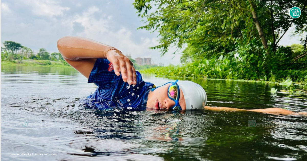 জিয়া সুইমিং কার্নিভালে ডা. শাহনাজের বাজিমাত &raquo; DENTAL TIMES